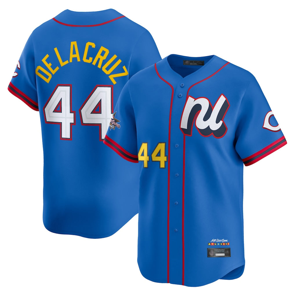 Fenge C.Reds #44 Elly De La Cruz Player National League All-Star Edition Limited Stitched Jerseys