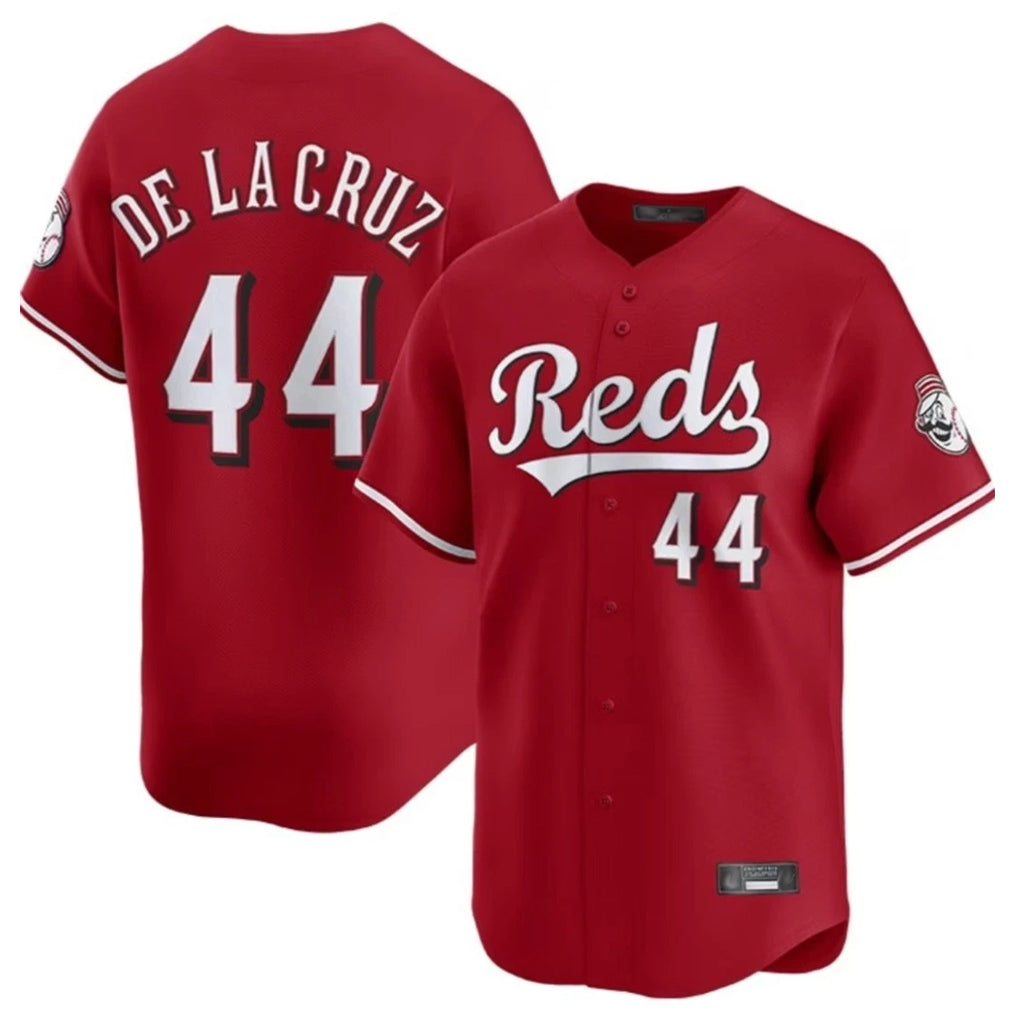 Fenge C.Reds #44 Elly De La Cruz Player Red Home Limited Stitched Jerseys