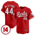 Fenge C.Reds #44 Elly De La Cruz Player Red Vapor Premier Limited Home Stitched Jerseys