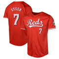 Fenge C.Reds #7 Spencer Steer Player Red 2026 City Connect Limited Home Stitched Jerseys