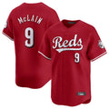 Fenge C.Reds #9 Matt McLain Player Red Home Limited Stitched Jerseys