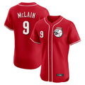 Fenge C.Reds #9 Matt McLain Player Red Limited Elite Home Game Stitched Jerseys