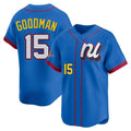 Fenge C.Rockies #15 Hunter Goodman Player Blue National League All-Star Edition Home Limited Stitched Jerseys