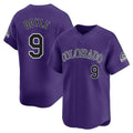 Fenge C.Rockies #9 Brenton Doyle Player Purple Limited Home Stitched Jerseys