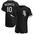Fenge C.White Sox #10 Chase Meidroth Player Black Limited Elite Home Stitched Jerseys