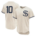 Fenge C.White Sox #10 Chase Meidroth Player Cream Field of Dreams Limited Elite Home Stitched Jerseys