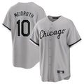 Fenge C.White Sox #10 Chase Meidroth Player Gray Home Game Stitched Jerseys