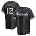 Fenge C.White Sox #12 Colson Montgomery Player Black City Connect Home Game Stitched Jerseys