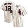 Fenge C.White Sox #12 Colson Montgomery Player Cream Cooperstown Collection Limited Home Stitched Jerseys