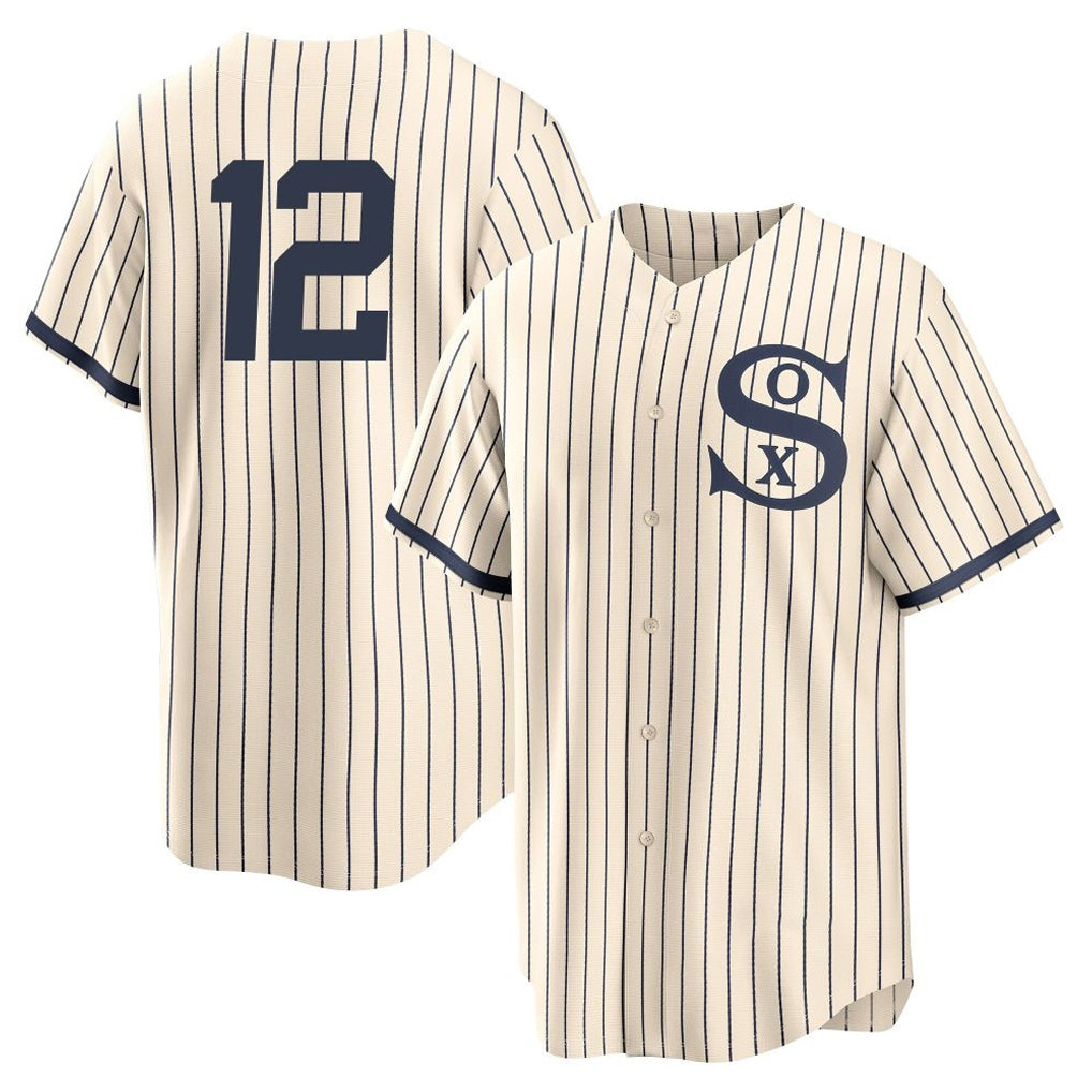 Fenge C.White Sox #12 Colson Montgomery Player Cream Field of Dreams Home Game Stitched Jerseys