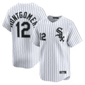 Fenge C.White Sox #12 Colson Montgomery Player White Stripe Limited Home Stitched Jerseys