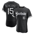 Fenge C.White Sox #15 Sean Newcomb Player Black City Connect Limited Elite Home Stitched Jerseys
