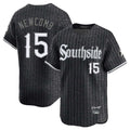 Fenge C.White Sox #15 Sean Newcomb Player Black City Connect Limited Home Stitched Jerseys