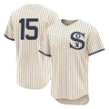 Fenge C.White Sox #15 Sean Newcomb Player Cream Field of Dreams Limited Elite Home Stitched Jerseys