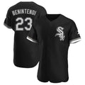 Fenge C.White Sox #23 Andrew Benintendi Player Black Limited Elite Home Stitched Jerseys