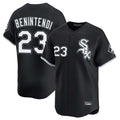 Fenge C.White Sox #23 Andrew Benintendi Player Black Home Game Stitched Jerseys