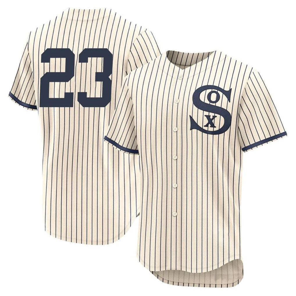 Fenge C.White Sox #23 Andrew Benintendi Player Cream Field of Dreams Limited Elite Home Stitched Jerseys