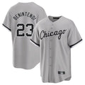 Fenge C.White Sox #23 Andrew Benintendi Player Gray Home Game Stitched Jerseys