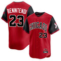 Fenge C.White Sox #23 Andrew Benintendi Player Red City Connect Limited Home Stitched Jerseys