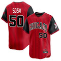 Fenge C.White Sox #50 Lenyn Sosa Player Red City Connect Limited Home Stitched Jerseys