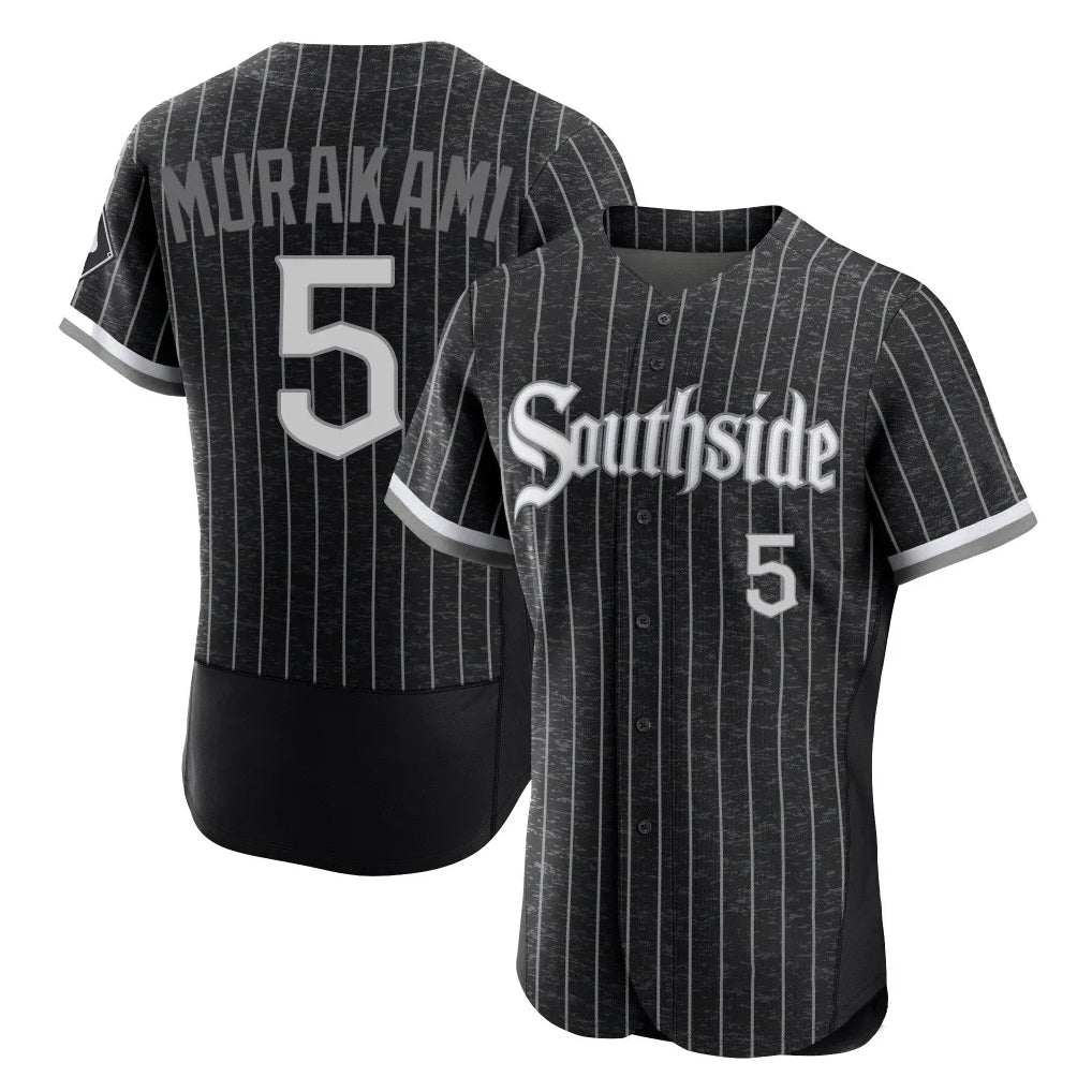Fenge C.White Sox #5 Munetaka Murakami Player Black City Connect Limited Elite Home Stitched Jerseys