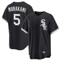 Fenge C.White Sox #5 Munetaka Murakami Player Black Home Game Stitched Jerseys
