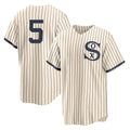 Fenge C.White Sox #5 Munetaka Murakami Player Cream Field of Dreams Home Game Stitched Jerseys
