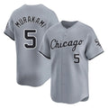 Fenge C.White Sox #5 Munetaka Murakami Player Gray Road Limited Home Stitched Jerseys