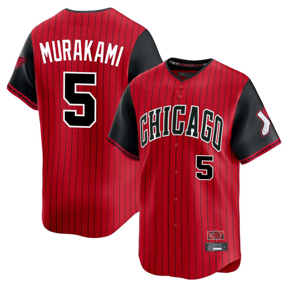 Fenge C.White Sox #5 Munetaka Murakami Player Red City Connect Limited Home Stitched Jerseys