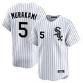 Fenge C.White Sox #5 Munetaka Murakami Player White Stripe Limited Home Stitched Jerseys