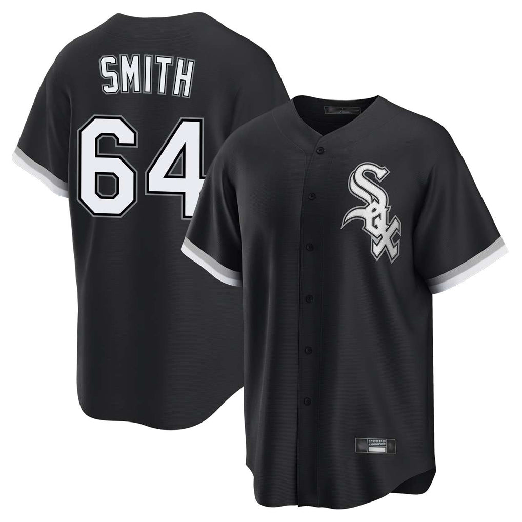 Fenge C.White Sox #64 Shane Smith Player Black City Connect Limited Home Stitched Jerseys£¨¸±±¾£©