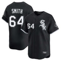 Fenge C.White Sox #64 Shane Smith Player Black Limited Home Stitched Jerseys