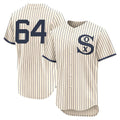 Fenge C.White Sox #64 Shane Smith Player Cream Field of Dreams Limited Elite Home Stitched Jerseys
