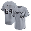 Fenge C.White Sox #64 Shane Smith Player Gray Road Limited Home Stitched Jerseys