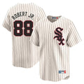 Fenge C.White Sox #88 Luis Robert Jr Player Cream Cooperstown Collection Limited Home Stitched Jerseys