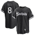Fenge C.White Sox #8 Kyle Teel Player Black City Connect Home Game Stitched Jerseys
