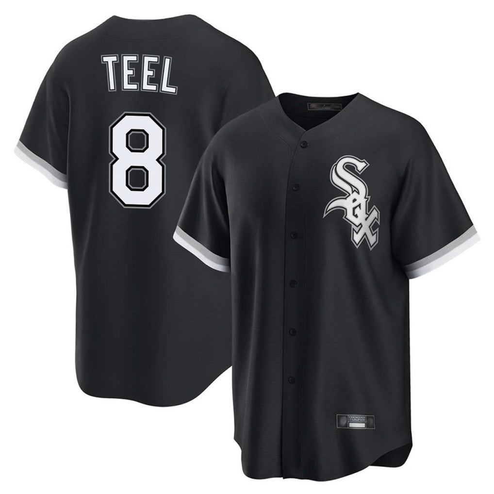 Fenge C.White Sox #8 Kyle Teel Player Black Home Game Stitched Jerseys