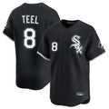 Fenge C.White Sox #8 Kyle Teel Player Black Limited Home Stitched Jerseys