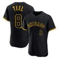 Fenge C.White Sox #8 Kyle Teel Player Black Snake Skin City Limited Elite Home Stitched Jerseys