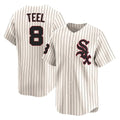 Fenge C.White Sox #8 Kyle Teel Player Cream Cooperstown Collection Limited Home Stitched Jerseys