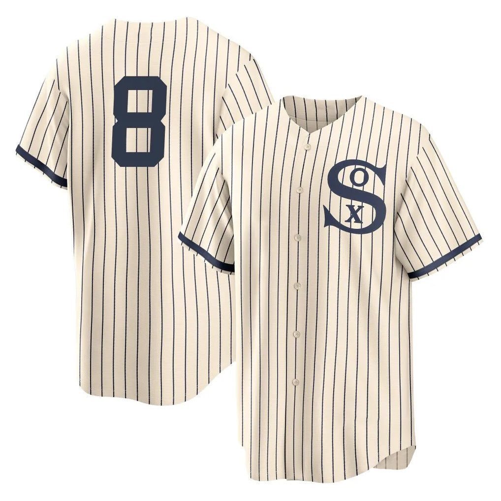 Fenge C.White Sox #8 Kyle Teel Player Cream Field of Dreams Home Game Stitched Jerseys