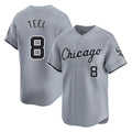 Fenge C.White Sox #8 Kyle Teel Player Gray Road Limited Home Stitched Jerseys