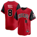 Fenge C.White Sox #8 Kyle Teel Player Red City Connect Limited Home Stitched Jerseys