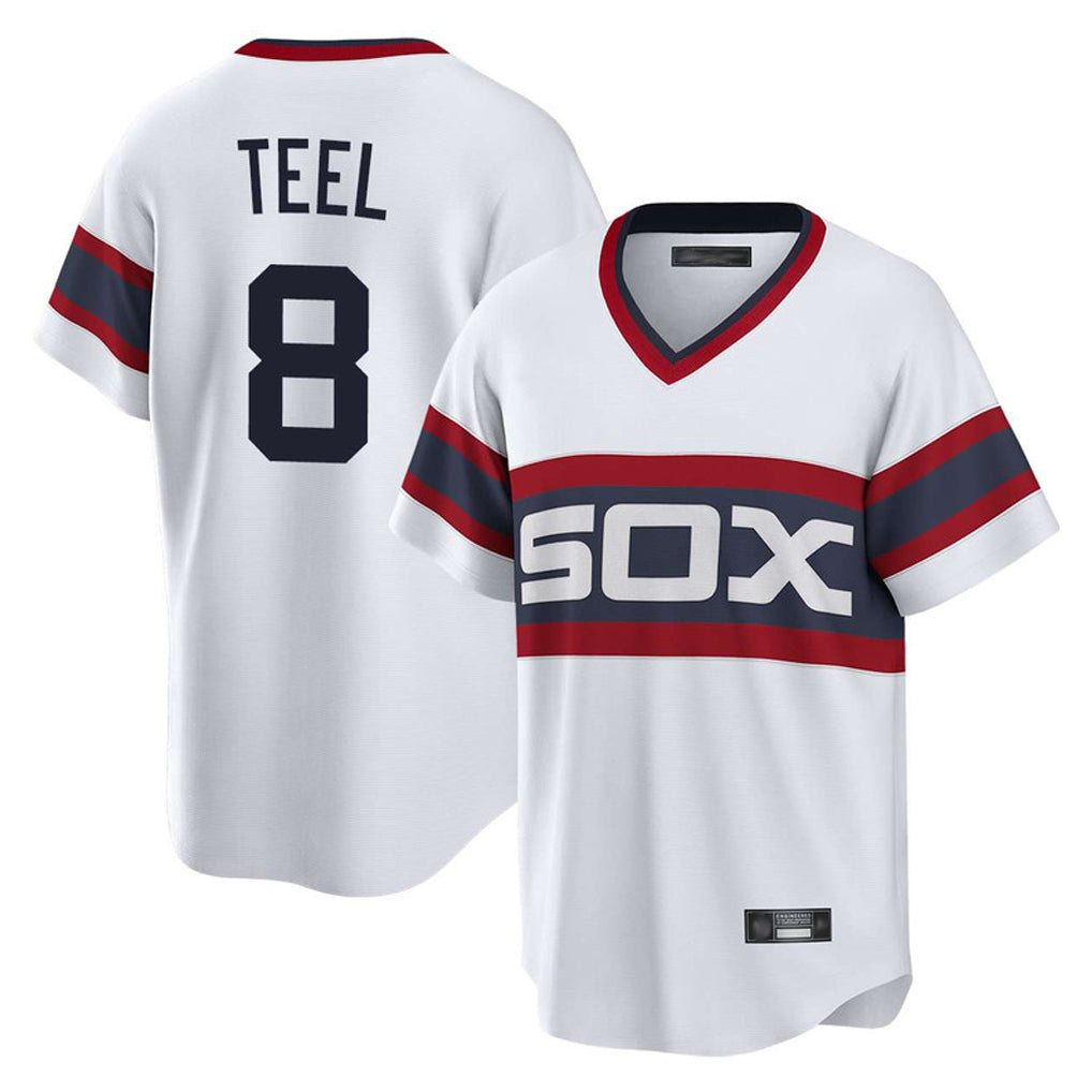 Fenge C.White Sox #8 Kyle Teel Player White T-shirt Home Game Stitched Jerseys