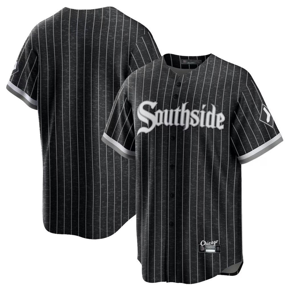 Fenge C.White Sox ## White Sox Blank Player Black City Connect Home Game Stitched Jerseys