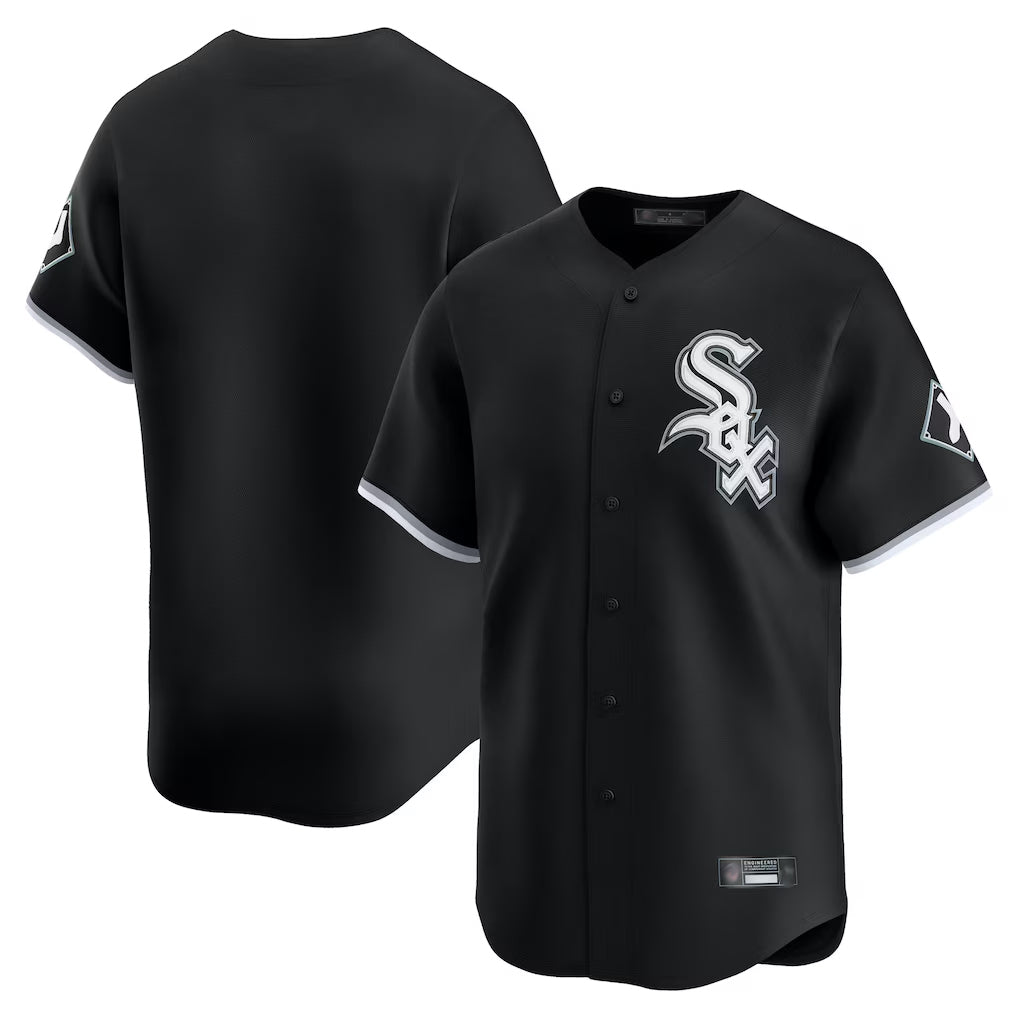 Fenge C.White Sox ## White Sox Blank Player Black Limited Home Stitched Jerseys