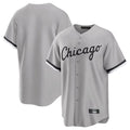 Fenge C.White Sox ## White Sox Blank Player Gray Home Game Stitched Jerseys