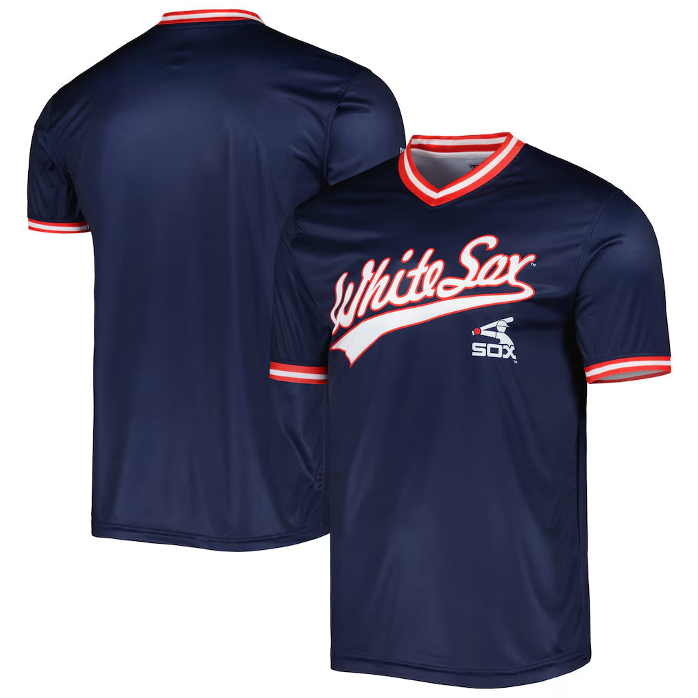 Fenge C.White Sox ## White Sox Blank Player Navy T-shirt Cooperstown Collection Stitched Jerseys