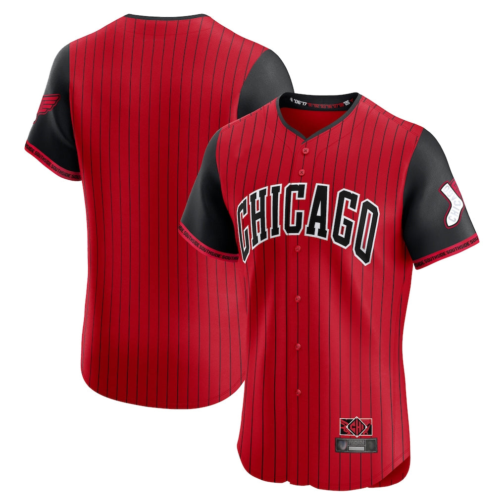 Fenge C.White Sox ## White Sox Blank Player Red City Connect Limited Elite Home Stitched Jerseys