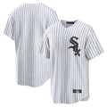 Fenge C.White Sox ## White Sox Blank Player White Stripe Home Game Stitched Jerseys